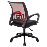 Офисное кресло с основанием из черного пластика Desk chairs Red варинант исполнения - 4 | Loft Concept в Костроме