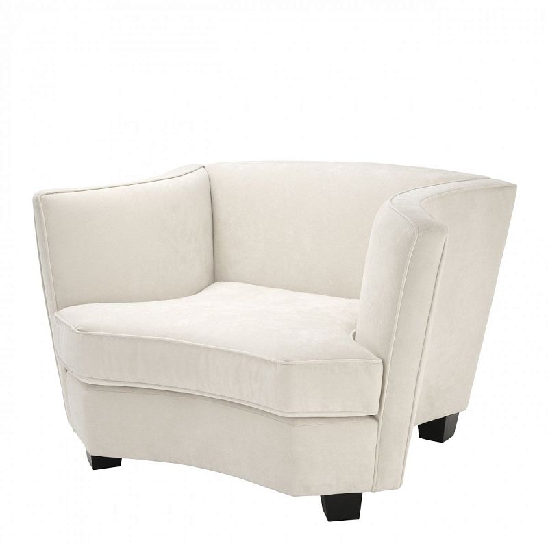 Кресло Eichholtz Chair Giulietta Молочный Черный Кресло Eichholtz Chair Giulietta Молочный Черный в Костроме | Loft Concept