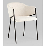 Стул Brace букле белый варинант исполнения - 1 | Loft Concept в Костроме