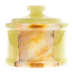 Сахарница из натурального камня Оникс Stone Sugar Bowls варинант исполнения - 5 | Loft Concept в Костроме