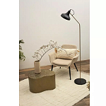 Торшер с плафоном в форме купола в сочетании черного и золотистого цвета Minimalist Execution варинант исполнения - 4 | Loft Concept в Костроме