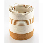 Корзина для хранения с ручками Interlacement Lines  варинант исполнения - 1 | Loft Concept в Костроме