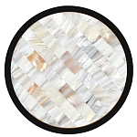 Бра в форме диска с перламутровыми прямоугольниками из морской ракушки Touch of Marine Charm варинант исполнения - 6 | Loft Concept в Костроме