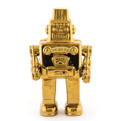 Аксессуар Seletti My Robot Gold Аксессуар Seletti My Robot Gold