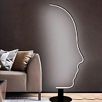 Напольный светильник Профиль Лица Face Contour варинант исполнения - 2 | Loft Concept в Костроме