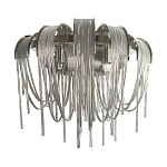 Бра с металиическими цепочками и дугообразными элементами Atlantis Chain варинант исполнения - 1 | Loft Concept в Костроме