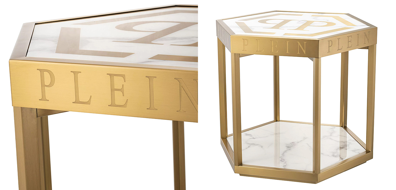 Приставной стол Philipp Plein Side Table Billionaire Приставной стол Philipp Plein Side Table Billionaire - Loft-Concept в Костроме