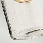 Бра с цилиндрическим прозрачным плафоном из стекла с пузырьками Elstead Lighting варинант исполнения - 5 | Loft Concept в Костроме