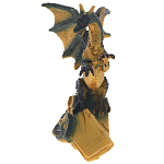 Декоративная статуэтка Дракон Green Gold Dragon Treasure Keeper Statuette варинант исполнения - 2 | Loft Concept в Костроме