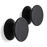 Комплект из 2-х круглых деревянных настенных крючков Bert Wall Hanger варинант исполнения - 1 | Loft Concept в Костроме