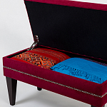 Мягкая банкетка с зоной для хранения Casket Red варинант исполнения - 2 | Loft Concept в Костроме