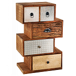 Тумба необычной формы с выдвижными ящиками Shift варинант исполнения - 1 | Loft Concept в Костроме