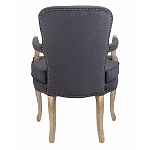 Кресло Aubrey Classical Armchair dark grey velour варинант исполнения - 3 | Loft Concept в Костроме