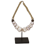 Этническое украшение пояс из ракушек на подставке Aboriginal Shell Belt варинант исполнения - 1 | Loft Concept в Костроме