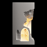 Встраиваемый в стену гипсовый светильник под покраску с эффектом разрушенной стены Antiquity Athena варинант исполнения - 5 | Loft Concept в Костроме