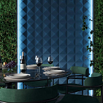 Гипсовая 3D Панель M-104 варинант исполнения - 1 | Loft Concept в Костроме