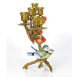 Бронзовый подсвечник на 7 свечей Eden Garden варинант исполнения - 3 | Loft Concept в Костроме