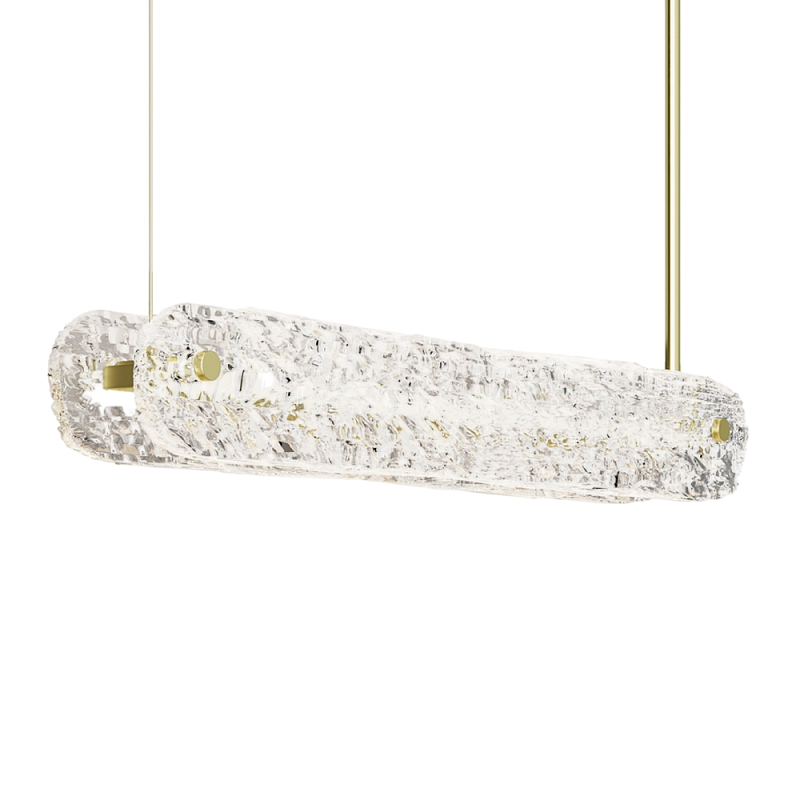 Подвесной светильник Frostum Латунь Белый в Костроме | Loft Concept 