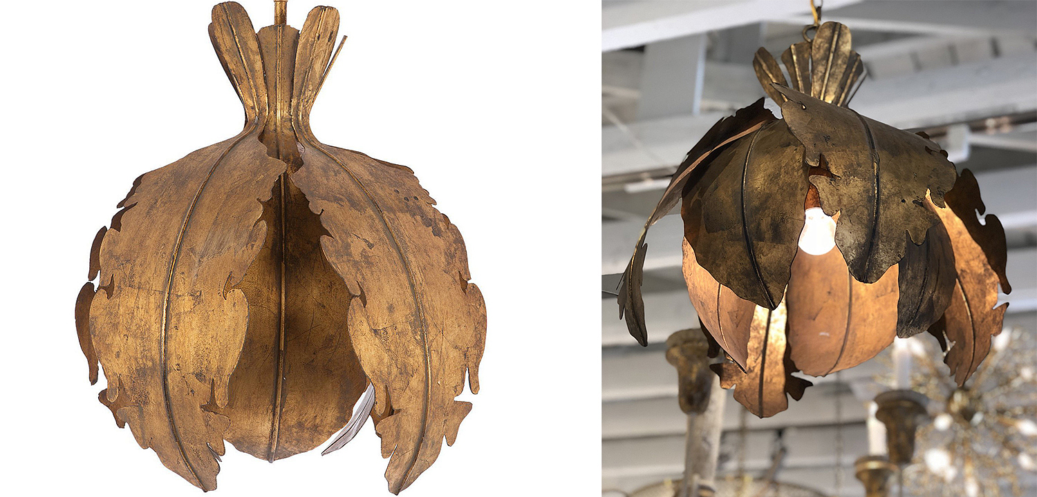 Подвесной светильник Tropical Leaves Hanging lamp Подвесной светильник Tropical Leaves Hanging lamp - Loft-Concept в Костроме