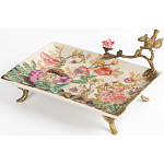 Блюдо фарфоровое Поле цветов Terra варинант исполнения - 2 | Loft Concept в Костроме