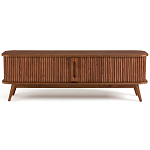 ТВ-тумба с двумя раздвижными дверцами Toinette Brown TV Stand варинант исполнения - 2 | Loft Concept в Костроме