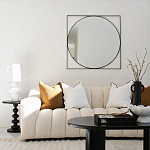 Зеркало в черной металлической раме Urban Style Mirror варинант исполнения - 4 | Loft Concept в Костроме