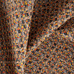 Мебельная ткань Шенилл терракотовый цвет 142 см T4-58 варинант исполнения - 1 | Loft Concept в Костроме