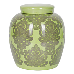 Банка с крышкой Porcelain Malachite Jar варинант исполнения - 1 | Loft Concept в Костроме