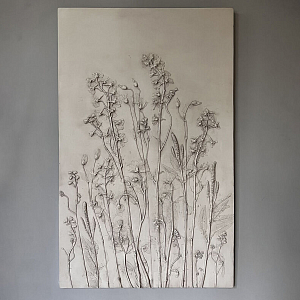 Ботаническое панно «С Дельфиниумом»