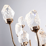Люстра с декором в виде кристаллов из хрусталя Kenneth Crystal Stone Chandelier 20 варинант исполнения - 2 | Loft Concept в Костроме
