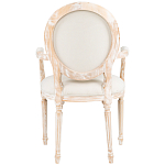 Стул с подлокотниками из массива бука бежевый Solid Luxury варинант исполнения - 2 | Loft Concept в Костроме