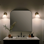 Бра с белым матовым плафоном в форме конуса Kichler варинант исполнения - 8 | Loft Concept в Костроме