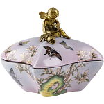 Фарфоровая шкатулка Butterflies and an angel варинант исполнения - 2 | Loft Concept в Костроме