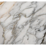 Столик журнальный с круглой мраморной столешницей на трех опорах Marble Stone Drawing варинант исполнения - 3 | Loft Concept в Костроме