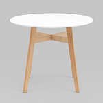 Обеденный стол с белой столешницей ELUNED FURNITURE варинант исполнения - 2 | Loft Concept в Костроме