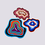 Сет из 3-х ковров «SAPPHIRE, QARTZITE, LABRADORITE» варинант исполнения - 1 | Loft Concept в Костроме