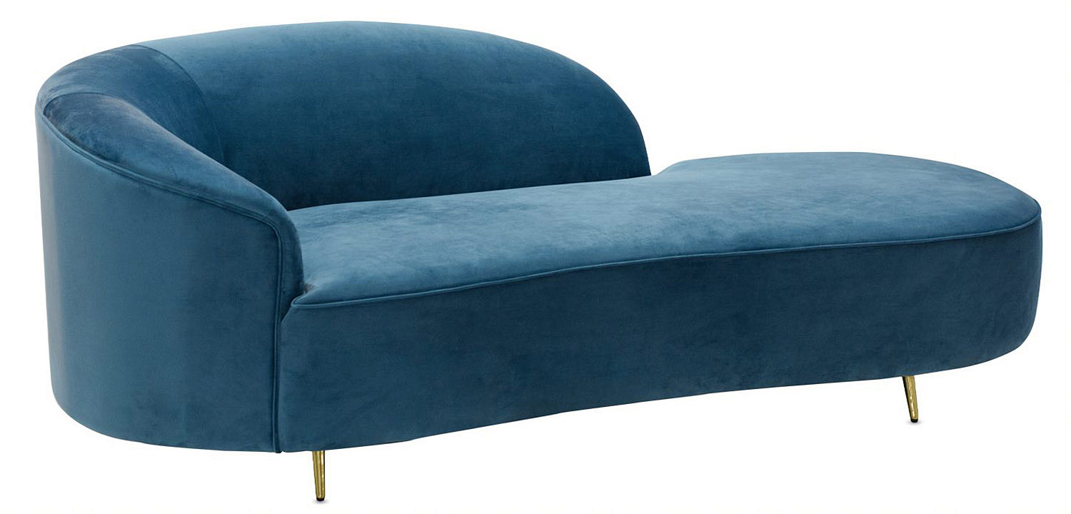 Диван Salvaire Lounge Sofa blue Диван Salvaire Lounge Sofa blue - Loft-Concept в Костроме