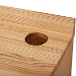 Рабочий стол из массива ясеня Marleen Wooden Desk варинант исполнения - 2 | Loft Concept в Костроме