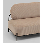 Диван Стоун велюр рельефный бежевый варинант исполнения - 2 | Loft Concept в Костроме