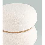 Пуф Полли S тедди белый варинант исполнения - 3 | Loft Concept в Костроме