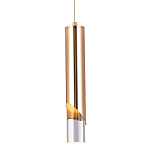 Подвесной светильник Metal Acrylic Tube Gold Hanging Lamp варинант исполнения - 1 | Loft Concept в Костроме