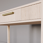 Элегантная Консоль Primo с выдвижным ящиком Светлый дуб варинант исполнения - 3 | Loft Concept в Костроме