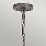 Люстра с цилиндрическим плафонами из толстого волнистого стекла в индустриальном стиле Feiss варинант исполнения - 11 | Loft Concept в Костроме