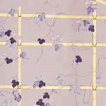 Обои ручная роспись Morning Glory Original colourway on shot slub silk варинант исполнения - 1 | Loft Concept в Костроме