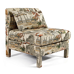 Кресло Lhasa с рисунком шинуазри  варинант исполнения - 9 | Loft Concept в Костроме