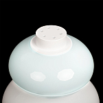 Настольная лампа из стеклянных сфер в пастельных тонах Высота 40 см Pastel Lunaria варинант исполнения - 5 | Loft Concept в Костроме