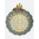 Блюдо фарфоровое Птица на ветке Flora варинант исполнения - 5 | Loft Concept в Костроме