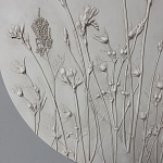 Панно Белые цветы варинант исполнения - 3 | Loft Concept в Костроме