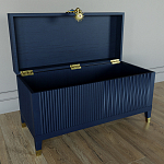 Большой дизайнерский Сундук Elsa Dreams Blue варинант исполнения - 2 | Loft Concept в Костроме