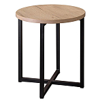 Стол журнальный круглый в стиле лофт Urban Style Space 2 варинант исполнения - 1 | Loft Concept в Костроме